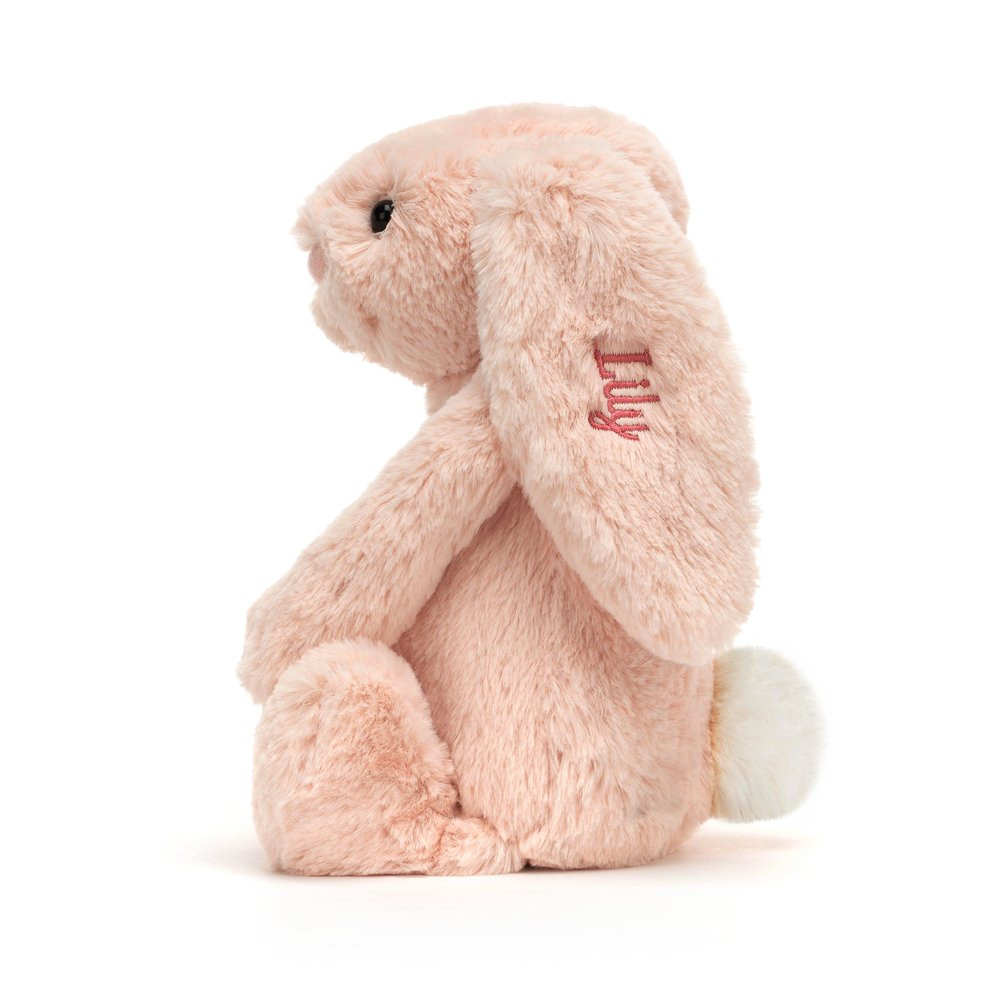 Personalised Bashful Blush Bunny Medium - Image 2