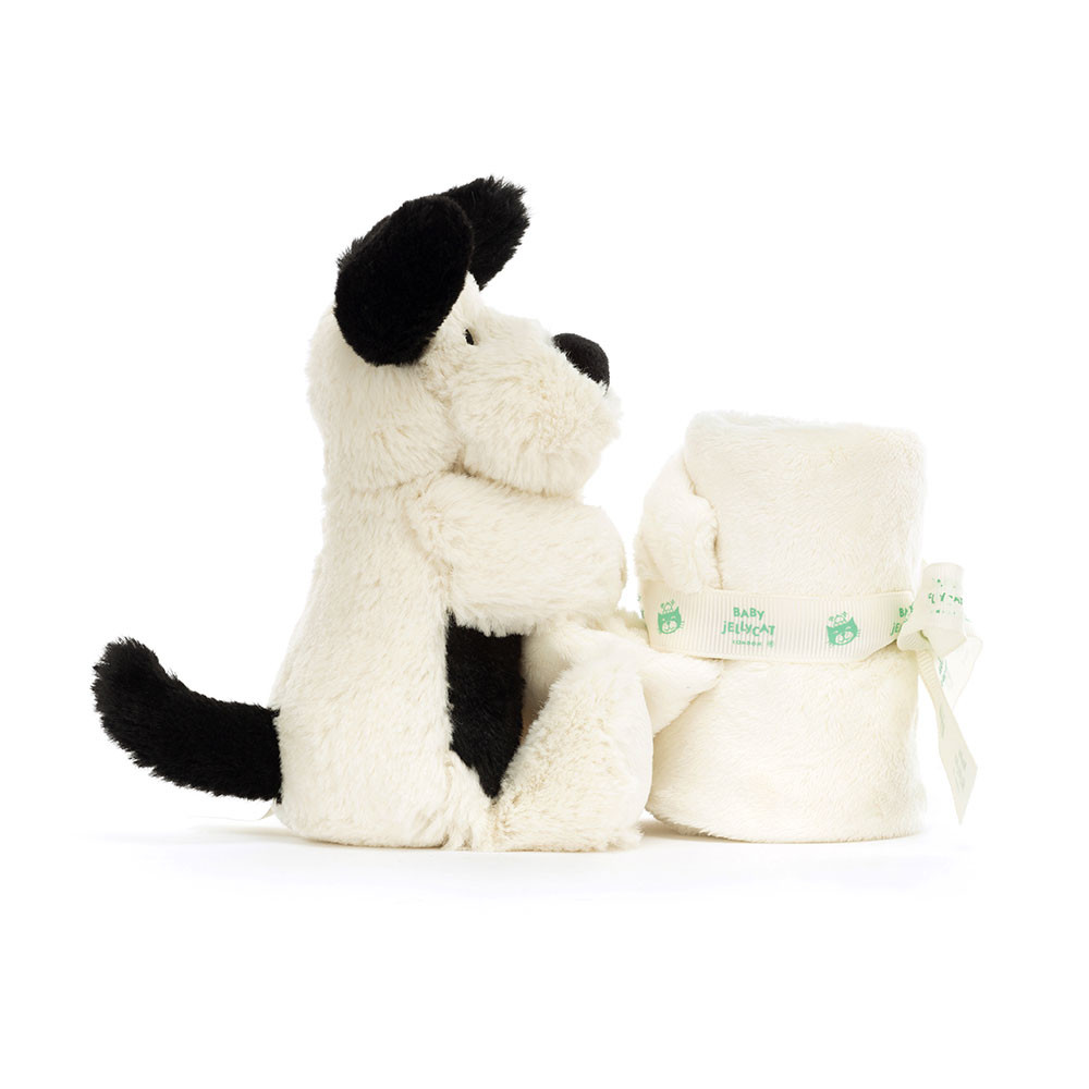 Bashful Rufferty Black & Cream Puppy Soother - Image 2