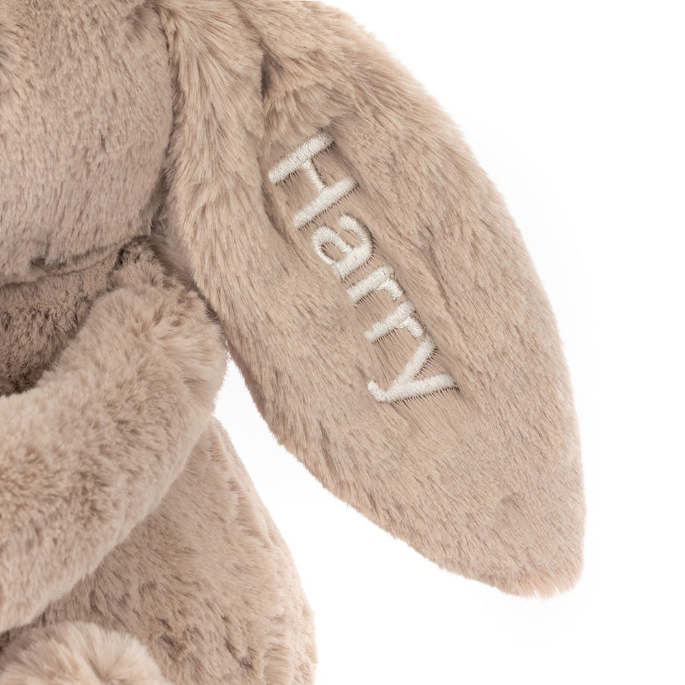 Personalised Bashful Beige Bunny 'Birthday' - Image 2