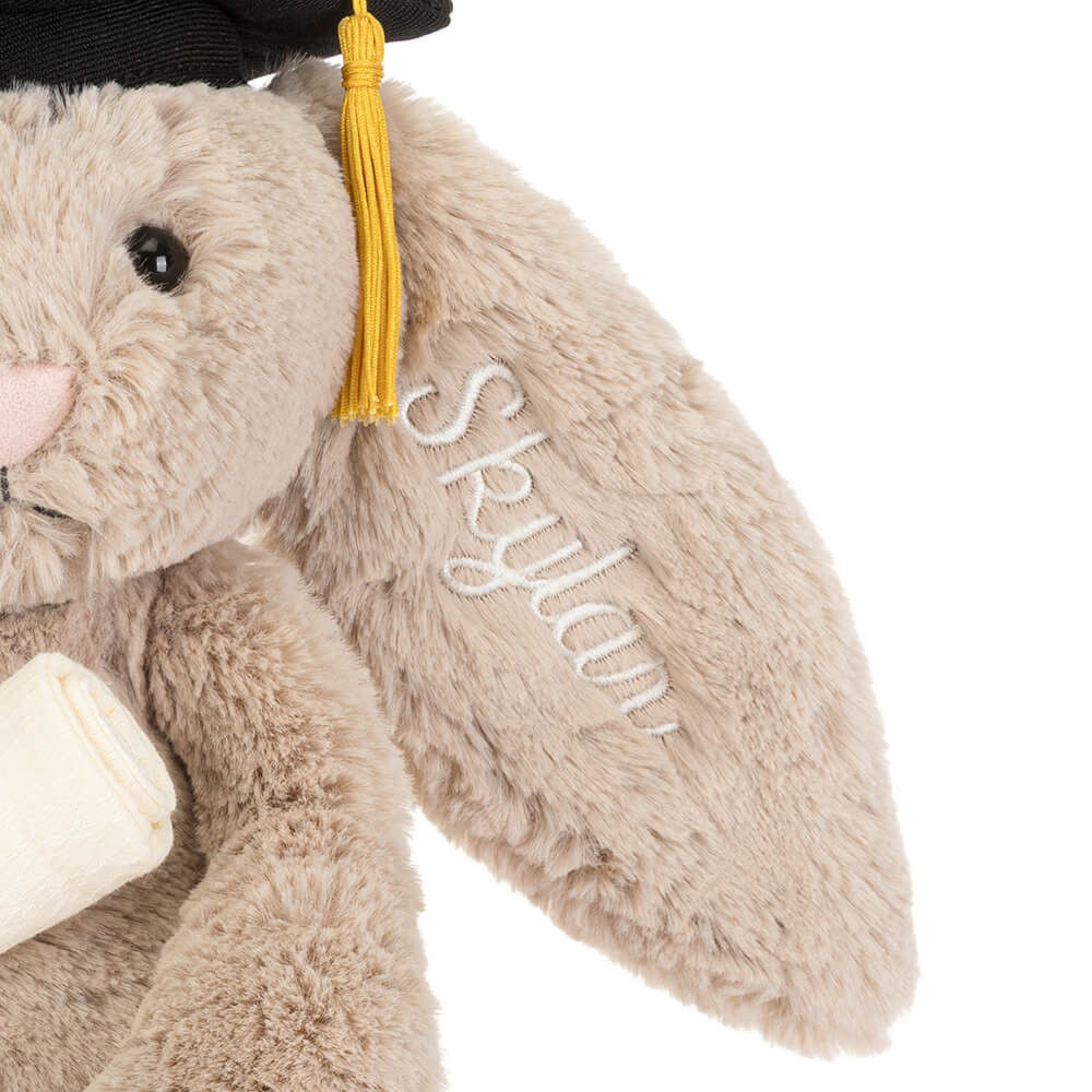 Personalised Bashful Bunny ‘Graduation’ - Image 2