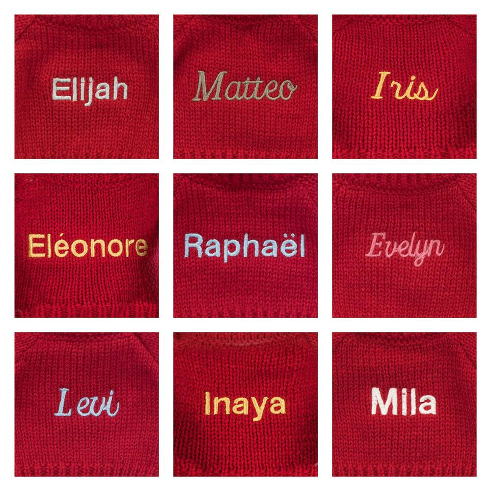 Bashful Luxe Bunny Scarlett with Personalised Red Jumper - Image 2